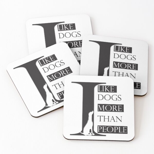 Item preview, I Like Dogs More Than People designed and sold by Skama87.