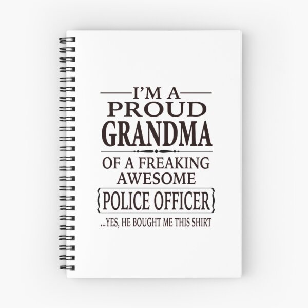 Item preview, I'm a Proud Grandma Of A Freaking Awesome Police O designed and sold by bonnybazooka.