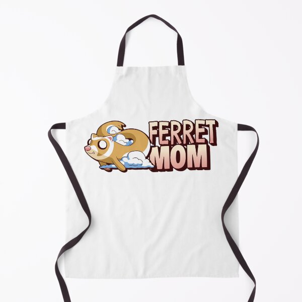 Artikelvorschau, Frettchen Mama Cartoon fliegendes Frettchen auf einer Wolke entworfen und verkauft von jacks-tees.