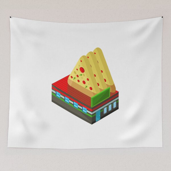 Item preview, Cool Pizza Shop designed and sold by Maria Simone.