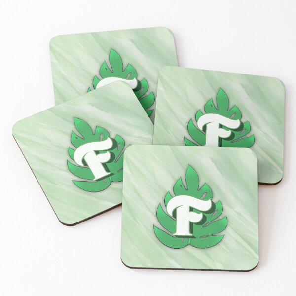 Item preview, Monstera Leaf Letter "F" designed and sold by isacaste.