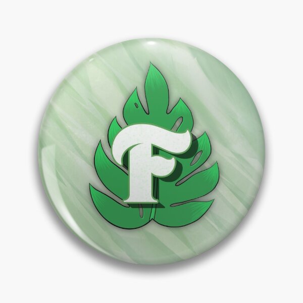 Item preview, Monstera Leaf Letter "F" designed and sold by isacaste.