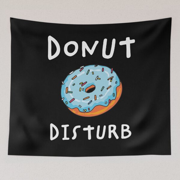 Item preview, Donut Disturb designed and sold by okpinsArtDesign.
