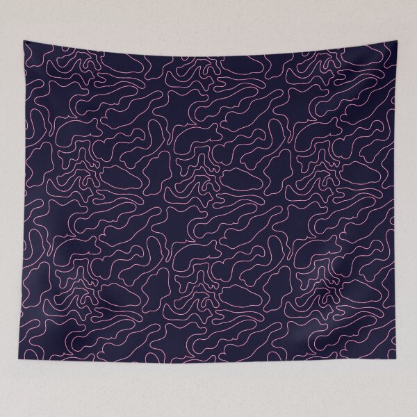 Item preview, seamless organic lines designed and sold by ZANGRAM.