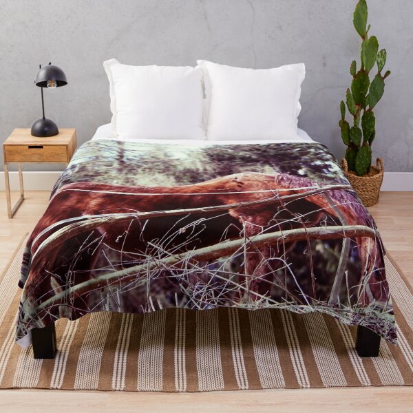 Item preview, Horse in vintage winter morning designed and sold by Treemonk.