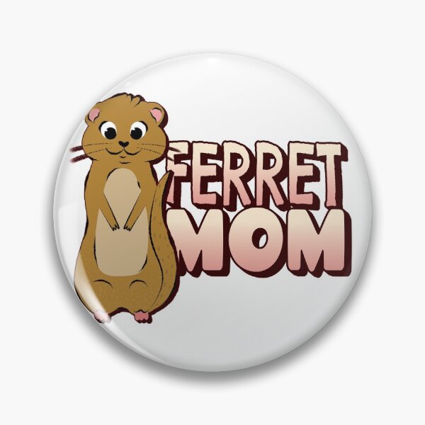 Item preview, Ferret Mom Cartoon Cute Standing Ferret designed and sold by jacks-tees.