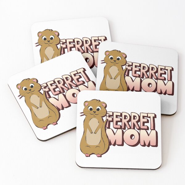 Item preview, Ferret Mom Cartoon Cute Standing Ferret designed and sold by jacks-tees.