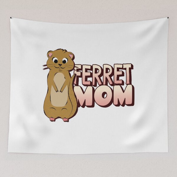 Item preview, Ferret Mom Cartoon Cute Standing Ferret designed and sold by jacks-tees.