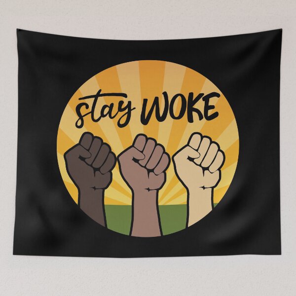 Item preview, Stay Woke designed and sold by ValentinaHramov.