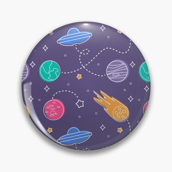 Item preview, Seamless Space Patter designed and sold by Swirlstache.