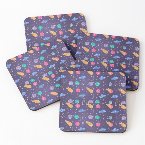 Item preview, Seamless Space Patter designed and sold by Swirlstache.