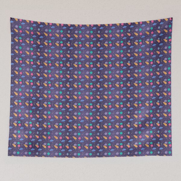 Item preview, Seamless Space Patter designed and sold by Swirlstache.