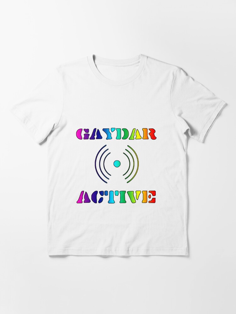 Alternate view of Gaydar Active II LGBTQIA Essential T-Shirt