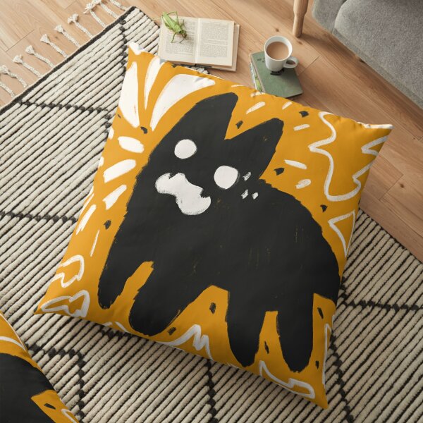 Kitten Floor Pillow