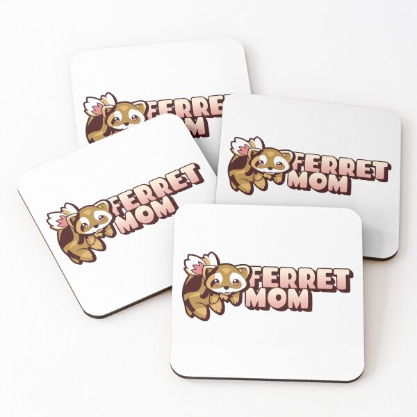 Item preview, Ferret Mom Cartoon Cute Ferret with Teeth designed and sold by jacks-tees.