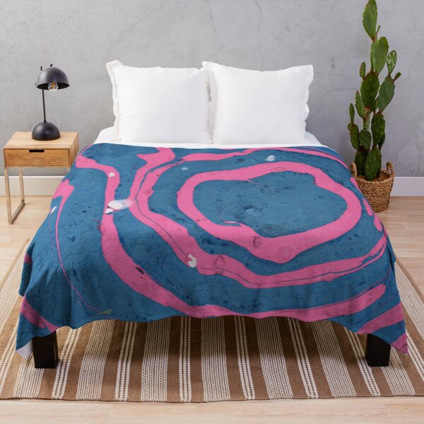 Item preview,  Pink and  blue acrylic painting  designed and sold by Designhub14.