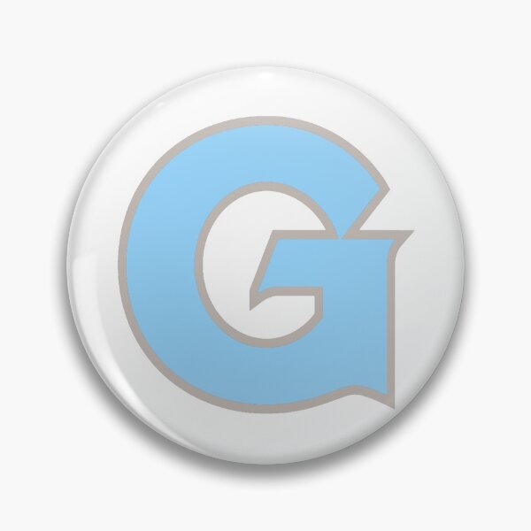 Item preview, Georgetown pastel blue logo designed and sold by schmicol.