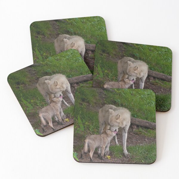 Artikelvorschau, Arctic Wolf And Pup entworfen und verkauft von WolvesOnly.