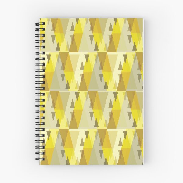 Aperçu de l'œuvre Motif triangles verticaux - Jaune créée et vendue par RoguePatterns.