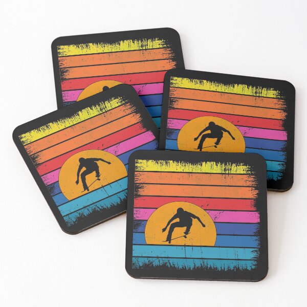 Item preview, Vintage Retro Skateboarding Skater Skateboarder Distressed designed and sold by merchzy.