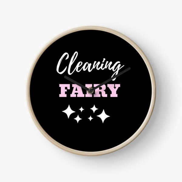 Cleaning Fairy Clock