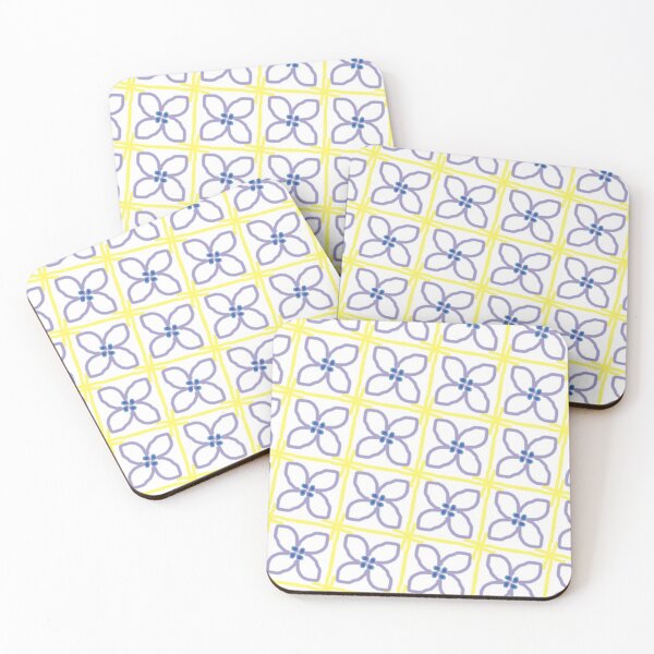 Item preview, Tilted floral grid design designed and sold by Roisin678.