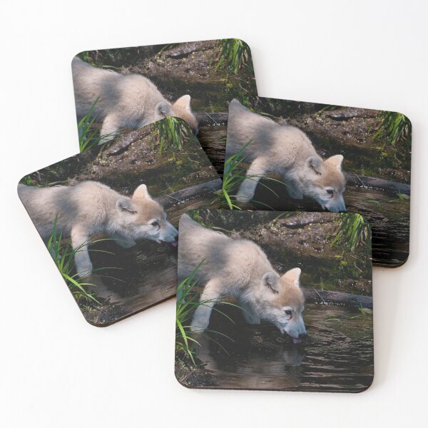 Item preview, Arctic Wolf Pup designed and sold by WolvesOnly.