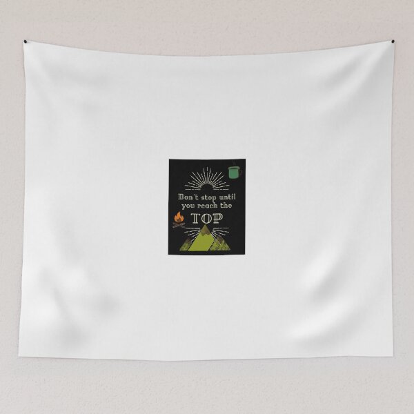 Item preview, Motivational hiking design - reach the top designed and sold by Life-s-A-Hike.