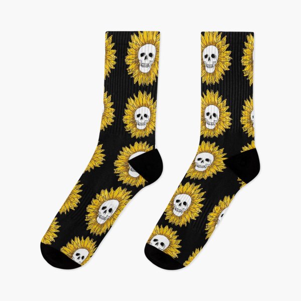 Item preview, Sunflower Skull  designed and sold by crgart.