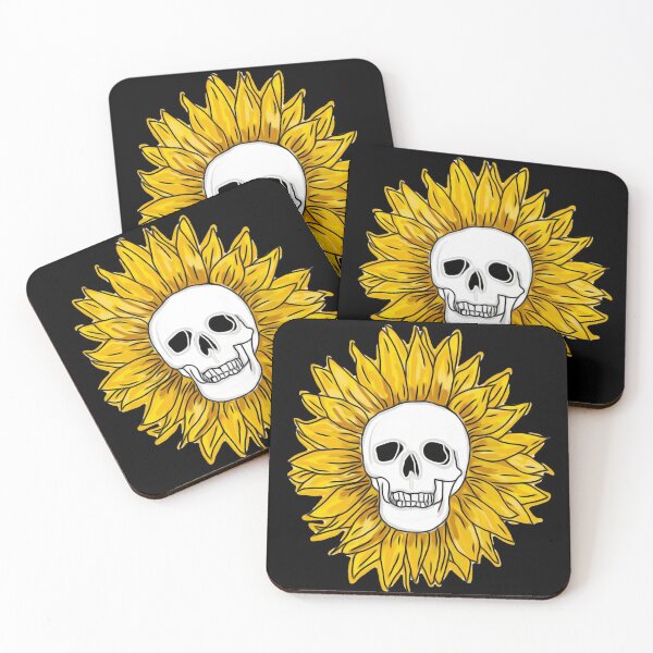 Item preview, Sunflower Skull  designed and sold by crgart.