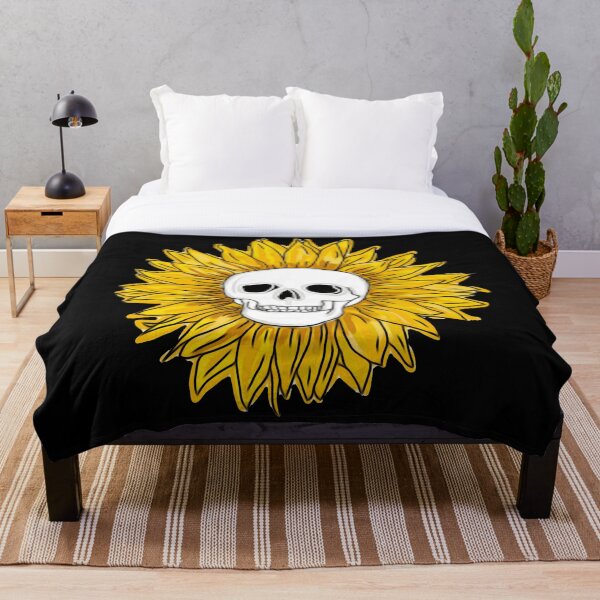 Item preview, Sunflower Skull  designed and sold by crgart.