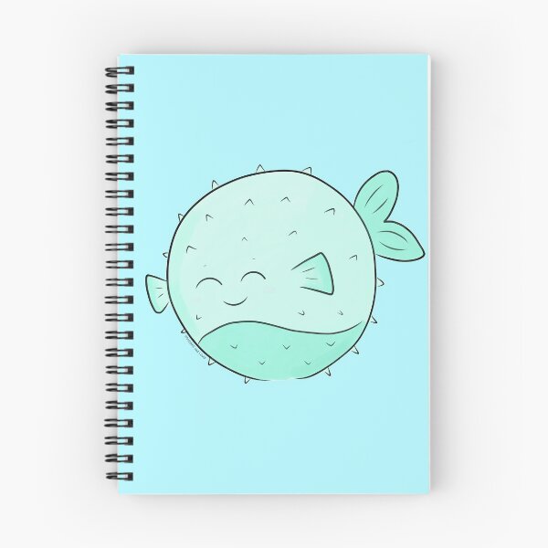 Item preview, Happy Pufferfish designed and sold by PancakeAndLoaf.