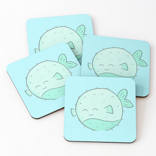 Item preview, Happy Pufferfish designed and sold by PancakeAndLoaf.