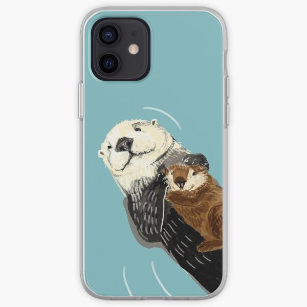 Alaska sea otter iPhone Soft Case