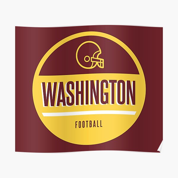 NEW Robert Griffin III RG3 Washington Redskins Wall Poster Retired logo