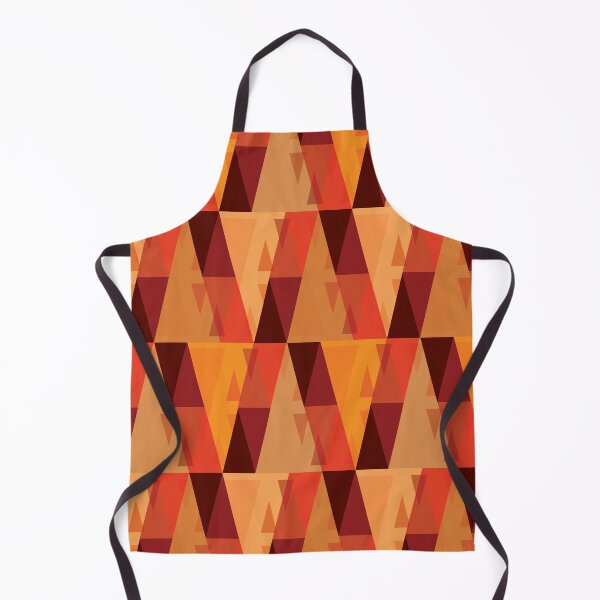 Item preview, Vertical Triangles Pattern – Orange designed and sold by RoguePatterns.