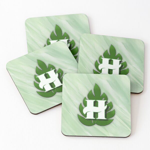 Item preview, Monstera Leaf Letter "H" designed and sold by isacaste.