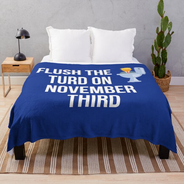 Item preview, Flush the turd on november third designed and sold by Vaishnavi Deo.