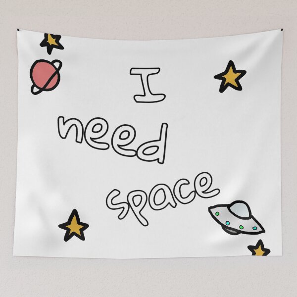 Item preview, I need space  designed and sold by crgart.