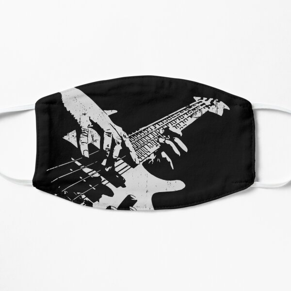 Bass guitar vintage gift for bass player Flat Mask