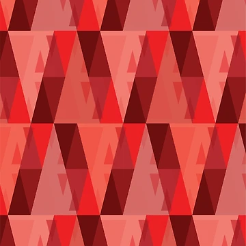 Artwork thumbnail, Vertical Triangles Pattern – Red by RoguePatterns
