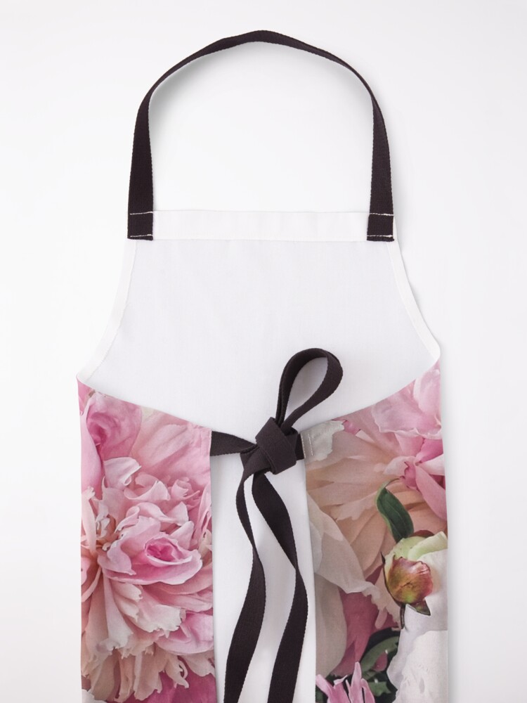 Alternate view of Peonies Apron