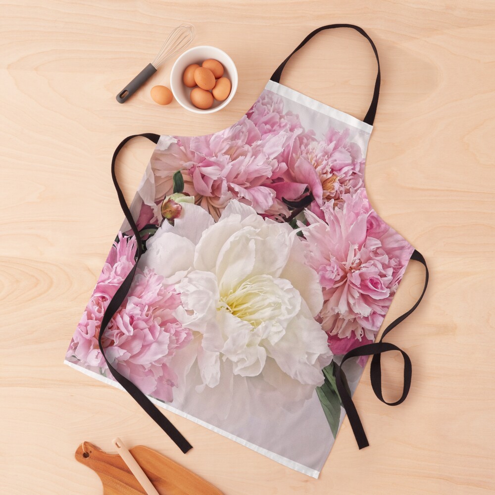 Peonies Apron