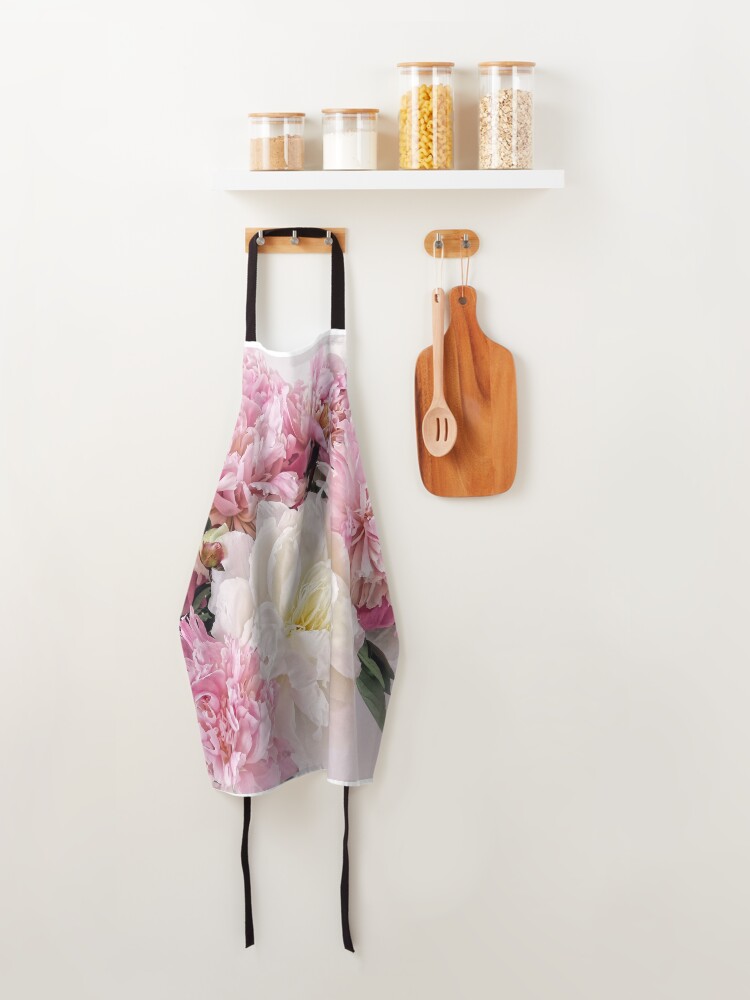 Alternate view of Peonies Apron