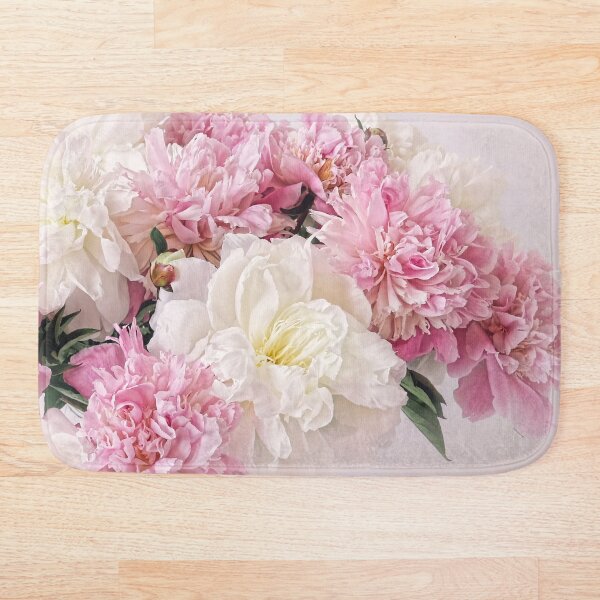 Peonies Bath Mat