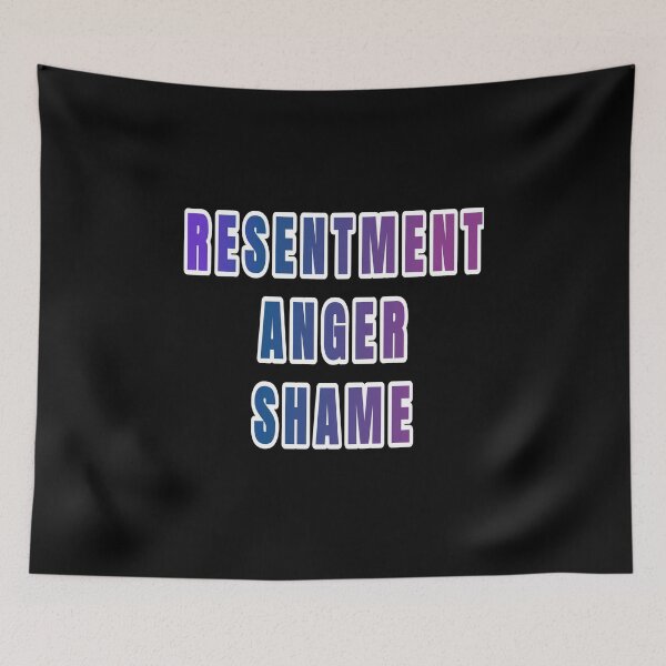 Item preview, RESENTMENT ANGER SHAME RAS Jay Mnet I-Land Iland Quote designed and sold by Apoorv Choudhary.