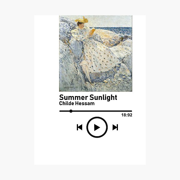 Item preview, Summer Sunlight by Childe Hessam designed and sold by nabiisalive.