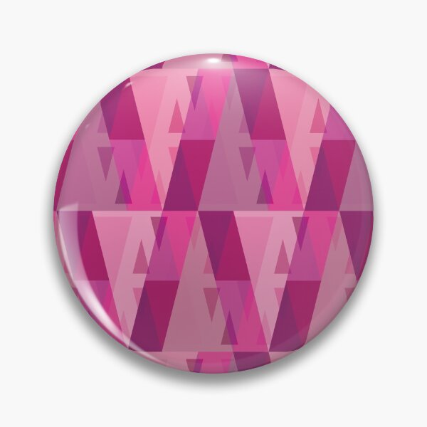 Item preview, Vertical Triangles Pattern – Fuchsia & Pink designed and sold by RoguePatterns.