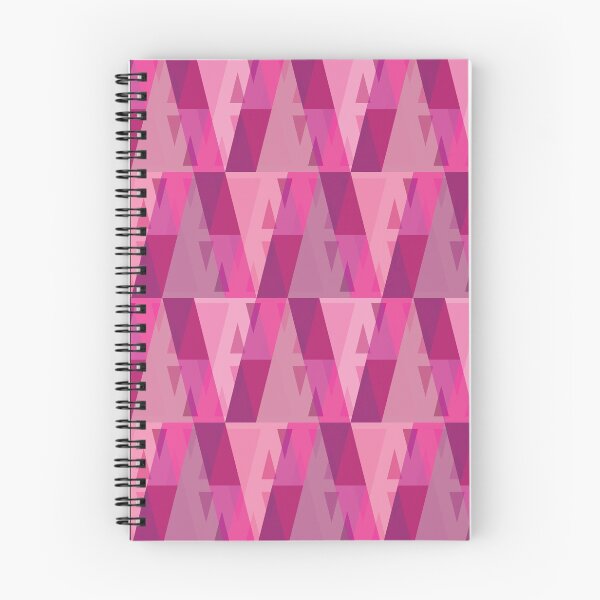Item preview, Patrón de triángulos verticales - Fucsia y rosa designed and sold by RoguePatterns.