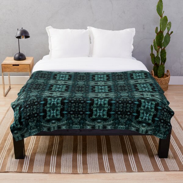 Item preview, Patrón abstracto turquesa-negro designed and sold by EnfinityDesign.